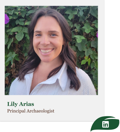 Profile picture of Lily Arias, Principal Archaeologist at Bargas Environmental Resources.