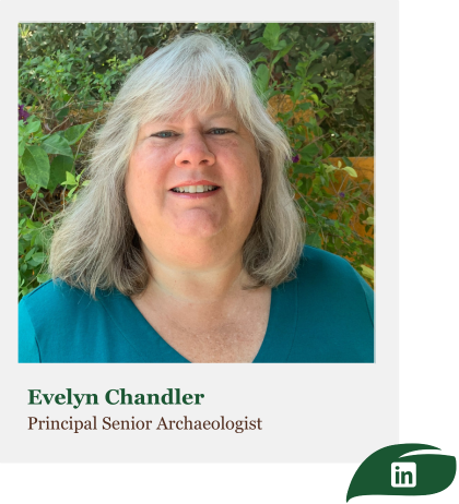 Evelyn Chandler, Principal Senior Archaeologist.